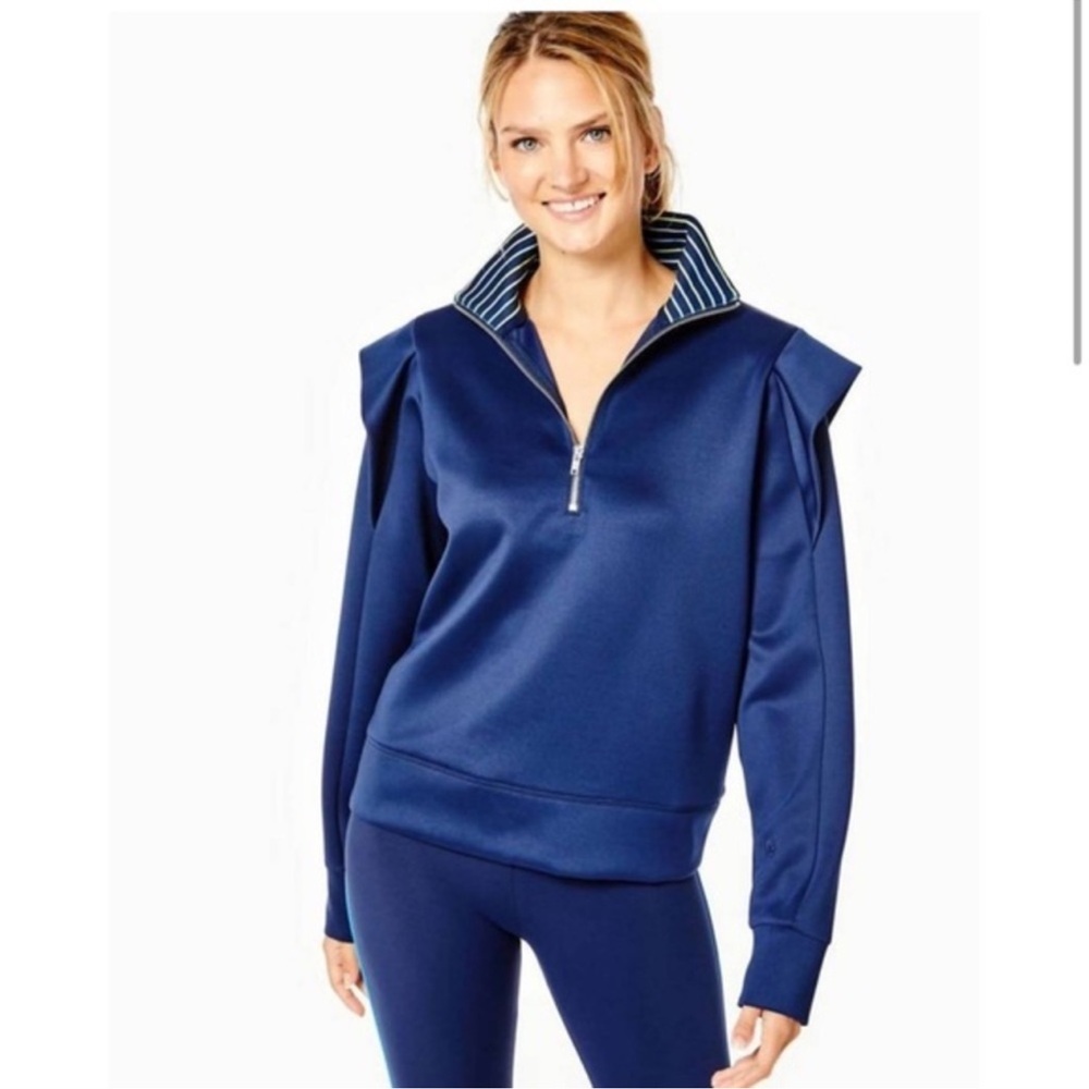NWT Addison Bay Women’s Poplar Half Zip Athleisure‎ Gift Comfy Soft